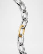 Image 5 of 5: David Yurman DY Madison Bracelet in Silver with 18K Gold, 11mm
