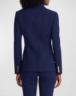Image 4 of 6: Ralph Lauren Collection Parker One-Button Wool Jacket