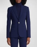 Image 3 of 6: Ralph Lauren Collection Parker One-Button Wool Jacket