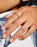 Image 2 of 5: LAGOS Caviar Spark Diamond Station Stack Ring