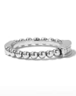 Image 3 of 5: LAGOS Caviar Spark Diamond Station Stack Ring