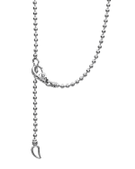Image 4 of 5: LAGOS Caviar Spark Diamond Ball-Chain Necklace