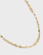 Image 4 of 4: LANA Blake Two-Strand Choker Chain Necklace