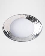 Image 1 of 2: Juliska Puro Metal Nickel Napkin Ring