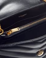 Image 5 of 6: Saint Laurent Loulou Small YSL Shoulder Bag in Quilted Leather