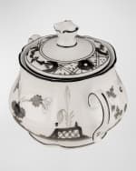 Image 4 of 4: GINORI 1735 Oriente Italiano Albus Sugar Bowl