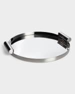 Image 1 of 2: Ralph Lauren Home Montgomery Medium Round Tray