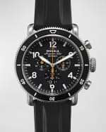 Image 3 of 5: Shinola Men's 48mm Limited Edition Black Blizzard Watch