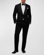Image 2 of 5: Ralph Lauren Purple Label Men's Gregory Hand-Tailored Tuxedo Trouser