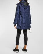 Image 3 of 6: Blanc Noir Camo-Print Hooded Anorak Jacket