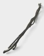 Image 3 of 4: Michael Aram Butterfly Ginkgo 12" Pull