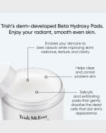 Image 3 of 4: Trish McEvoy Even Skin Correct & Brighten Beta Hydroxy Pads, 40 Pads