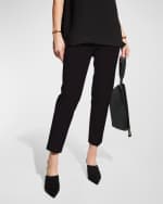 Image 3 of 6: Lafayette 148 New York Jodhpur Cloth Cropped Pants