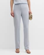 Image 1 of 5: Lafayette 148 New York Barrow FinesseCrepe Pants