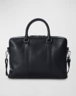 Image 4 of 5: Shinola Men's Navigator Leather Laptop Briefcase