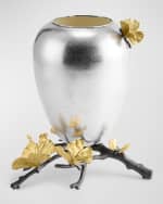 Image 1 of 5: Michael Aram Butterfly Ginkgo Vase, Medium