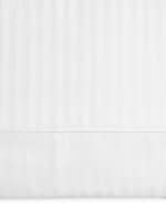 Image 2 of 2: Sferra Queen 600 Thread Count Pima Stripe Sheet Set