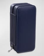 Image 2 of 3: Bey-Berk Leather Travel Watch Case - 2