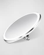 Image 3 of 5: simplehuman Sensor Mirror Compact, 3x Magnification, White