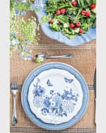 Image 5 of 6: Juliska Berry & Thread Dinner Plate - Chambray