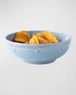 Image 2 of 5: Juliska Berry & Thread 7.75" Coupe Bowl - Chambray