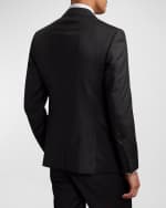Image 5 of 5: Ralph Lauren Purple Label Men's Gregory Hand-Tailored Wool Serge Suit