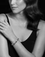 Image 2 of 4: LAGOS Black Caviar 4-Diamond Station Bracelet