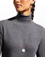 Image 5 of 5: LAGOS Maya 24mm Inlay Pendant Necklace, Lapis