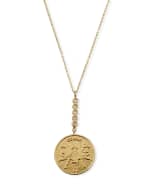Image 1 of 2: Jennifer Zeuner Greta Leo Pendant Necklace