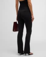 Image 5 of 6: Lafayette 148 New York Waldorf Flare Secco Stretch Pants