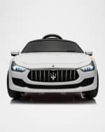 Image 4 of 5: Best Ride on Cars Kids' Maserati Ghibli 12V Ride-On Car