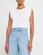 Image 3 of 6: Veronica Beard Dree Muscle Tee