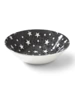 Image 1 of 2: Ralph Lauren Home Midnight Sky Cereal Bowl, Black
