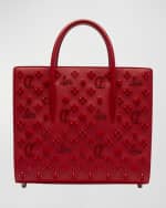 Image 1 of 6: Christian Louboutin Paloma Medium Top Handle in Loubinthesky Leather