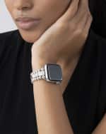 Image 2 of 5: LAGOS Smart Caviar Diamond Pave 38mm Apple Watch Bracelet