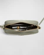 Image 4 of 6: Saint Laurent Lou Medium YSL Camera Bag with Tassel in Quilted Leather