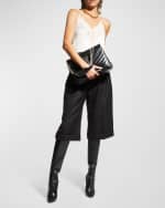 Image 6 of 6: Saint Laurent Loulou Medium YSL Shoulder Bag in Quilted Leather