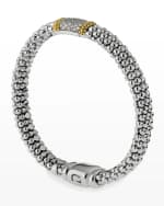 Image 3 of 4: LAGOS Diamond Lux Small Station Bracelet