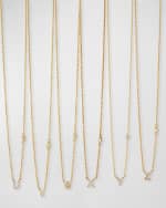 Image 3 of 4: Tai Cubic Zirconia Initial Necklace