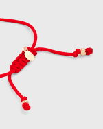 Image 3 of 5: Zoe Lev Jewelry 14k Gold Heart with Diamond 0.01ct Fortune Bracelet