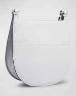 Image 3 of 5: Valextra Saffiano Weekend Hobo Bag
