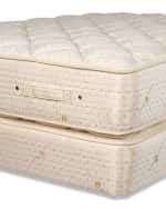 Image 1 of 3: Royal-Pedic Dream Spring Classic Plush King Mattress Set