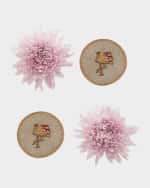 Image 1 of 2: Joanna Buchanan Flamingo Coasters, Set of 4