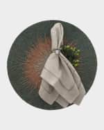 Image 2 of 2: Joanna Buchanan Etched Wing Bug Skinny Napkin Rings, Set of 4