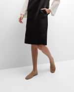 Image 2 of 6: THE ROW Sheer Sock Nylon Flats