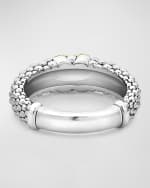 Image 3 of 5: LAGOS Embrace Diamond-X Ring w/ 18k Gold