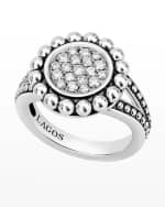 Image 2 of 4: LAGOS Caviar Spark 16mm Diamond Ring