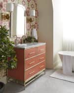 Image 2 of 2: Kassatex Versailles Lotion Dispenser