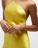 Image 5 of 5: Sydney Evan 14k Diamond Cross & Pearl Bracelet