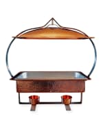 Image 2 of 2: Sertodo Copper Syracuse Rectangular Classic Chafer